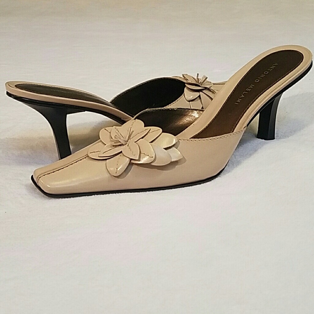 Antonio Melani May Leather Mules